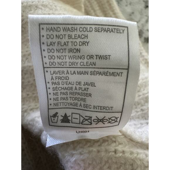 Quince Mongolian Cashmere Crewneck Fisherman Sweater Small - Picture 9 of 9